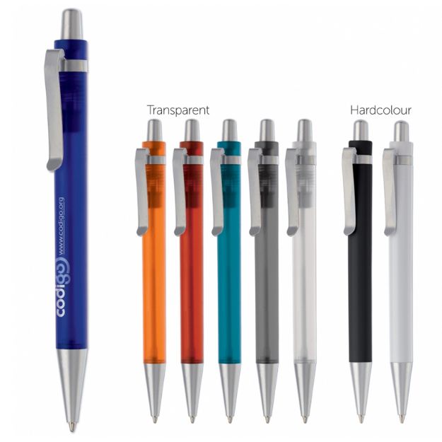 balpen antarctica metalen clip blauwschrijvend