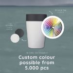 dubbelwandige herbruikbare koffiebeker 330 ml