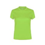 vrouwen t-shirt polyester. - groen