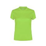 vrouwen t-shirt polyester. - groen