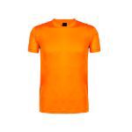 t-shirt volwassene 100% polyester 135 gr/m2 - oranje