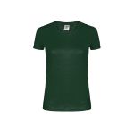 dames t-shirt katoen 180 gr. maten:s tot xxl - groen