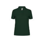 dames polo shirt katoen 180 gr maten: s-xxl - groen