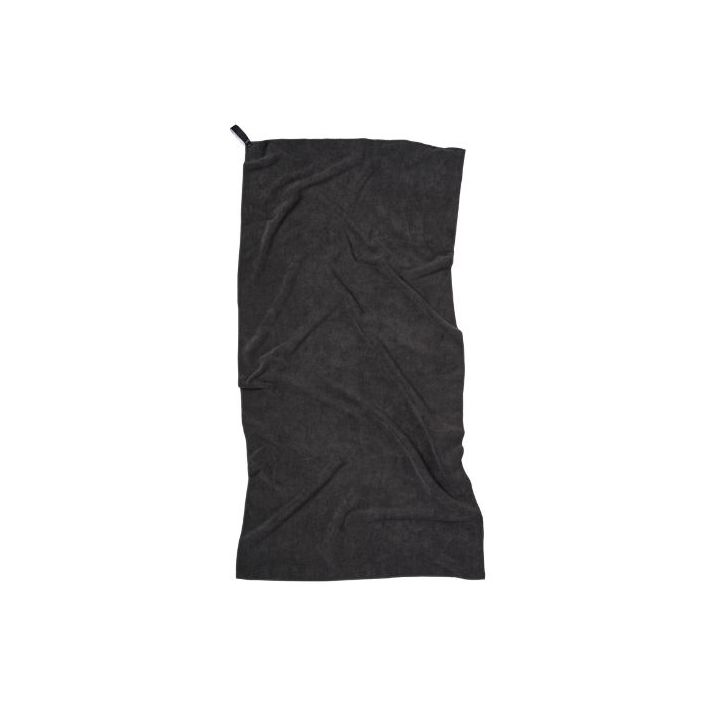 vinga rpet active dry handdoek 140x70 - zwart