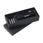 aluminium staaflampje met 9 felwitte led's - zwart