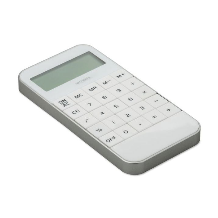 abs rekenmachine met een 10-cijferig display.