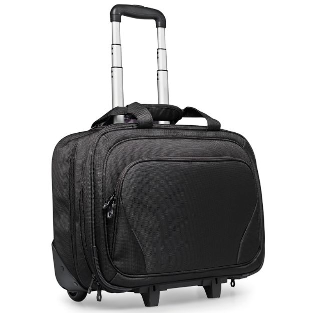 business trolley met een 17 inch laptopvak.