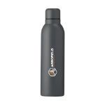 helios recycled rvs 470 ml thermosfles - grijs