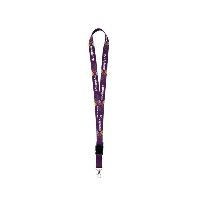 lanyard sublimatie buckle keycord 20 mm