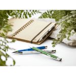 ebony recycled aluminium pennen blauwschrijvend