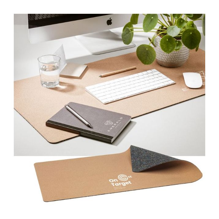 onderlegger voor toetsenbord, laptop en muis.