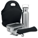 lunchset in roestvrij staal