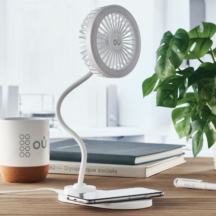 bureau ventilator en lader