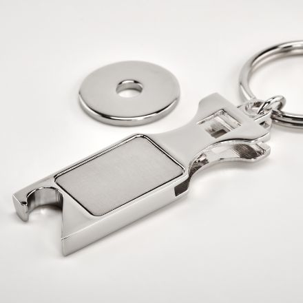 euro munt sleutelhanger