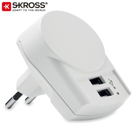 skross euro usb lader (2xa)