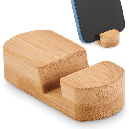 mini bamboe telefoonhouder