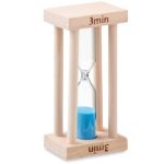 houten zandloper 3 minuten