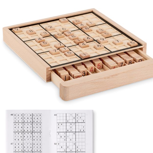 houten sudoku bordspel