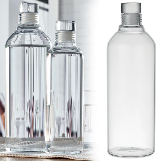 borosilicaat fles 1l