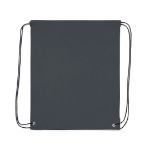 rugzak met trektouw. polyester - grijs