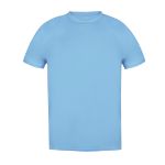 t-shirt 100% polyester 135 gr/m2 s-xxl - licht blauw