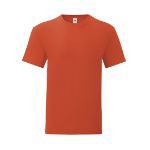 kleuren t-shirt katoen 150 gr fruit of the loom - oranje