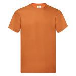 katoen kleuren t-shirt 140 gr fruit of the loom - oranje