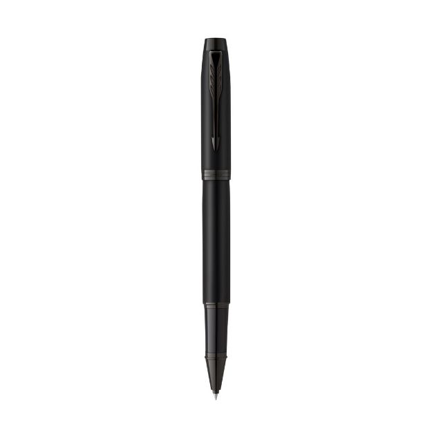 parker rollerpen im achromatic zwarte inkt