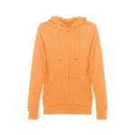 thc amster hooded sweatshirt dames - oranje