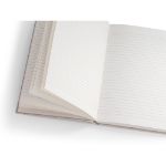 a5 notitieboekje van olifantenpoep en katoenafval