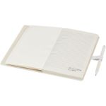 set a5 notitieboek en balpen van melkverpakkingen