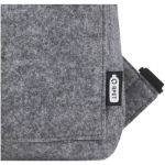 felta fietstas van gerecycled vilt