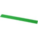 refari liniaal van 30 cm van gerecycled plastic - groen