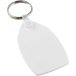 tait rechthoekige gerecyclede sleutelhanger