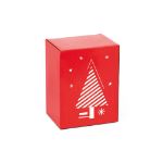 hazard. porseleinen reisbeker met kerstversiering