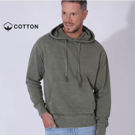 hooded sweatshirt katoen 280 gr. grea xs-xxl