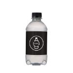bronwater 330 ml met draaidop - zwart