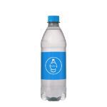 bronwater 500 ml met draaidop - licht blauw