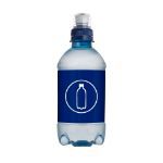 bronwater 330 ml met sportdop - marine