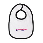 badstof slabbetje - zwart