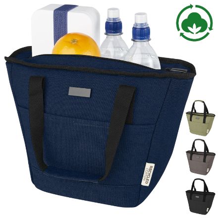 recycled canvas lunchkoeltas voor 9 blikken