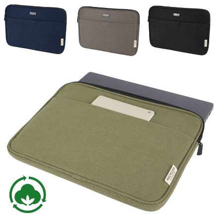 14 inch recycled canvas laptophoes