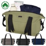recycled canvas duffel bag, 25 l