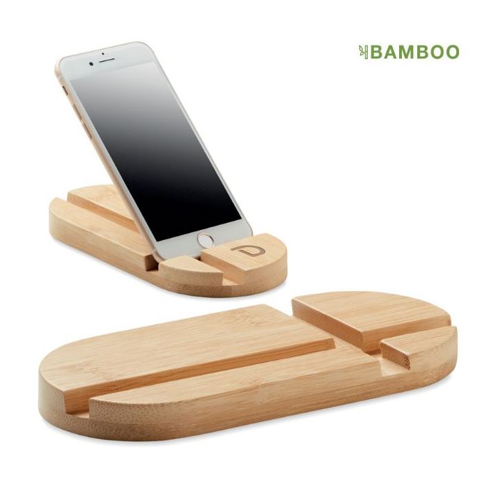 bamboe smartphone houder robin