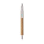 kurk eco write pen blauwschrijvend - wit