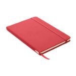 a5 notitieboek met rpet omslag note - rood