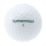 tomorrow golf single pack recycled golf bal