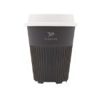 circular co returnable cup lid 227 ml koffiebeker - grijs
