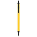 bic® clic stic balpen blauwschrijvend - geel