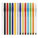 bic® round stic balpen blauwschrijvend
